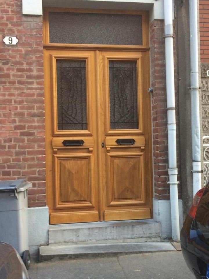 Porte semi vitrée avec ou sans ouvrant Bruille-Saint-Amand